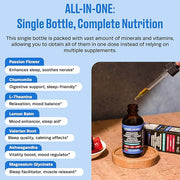 Magnesium Glycinate & Ashwagandha Liquid Drops 60mL)