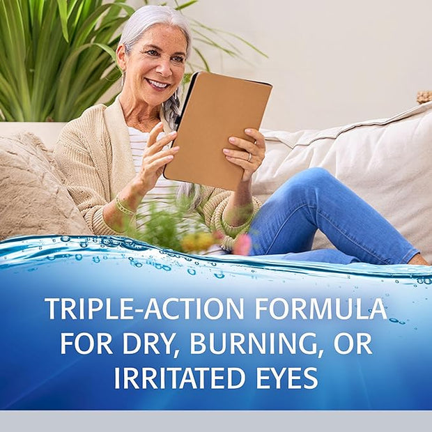 Refresh Optive Advanced Eye Drops, 0.33