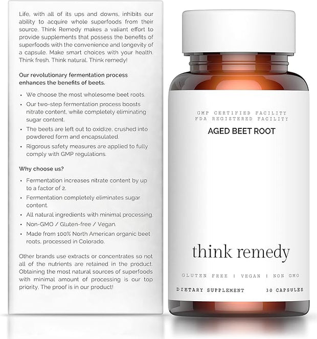Aged Beet Root Capsules 30 Capsules