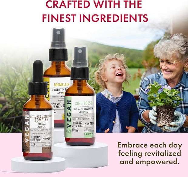 Digestive Harmony Bundle LIQUID Vitamin Trio 2 Fl 240 Days