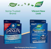 Nature's Way Acidophilus Probiotic Pearls, Supports 1 Billion 90 Softgels