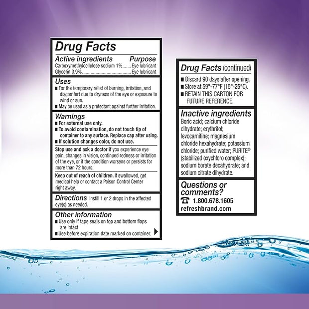 Refresh Optive GEL DROPS Lubricant Eye 0.33 fl (10 mL)