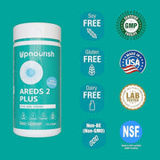 UpNourish AREDS 2+ 120 softgels