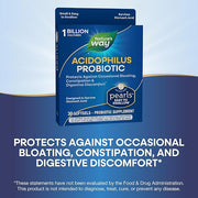 Nature's Way Acidophilus Probiotic Pearls, Supports 1 Billion 30 Softgels