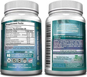 7 in 1 Immune Support Supplement D3, Zinc 50mg, Quercetin, 60 Capsules (6 Bottles)