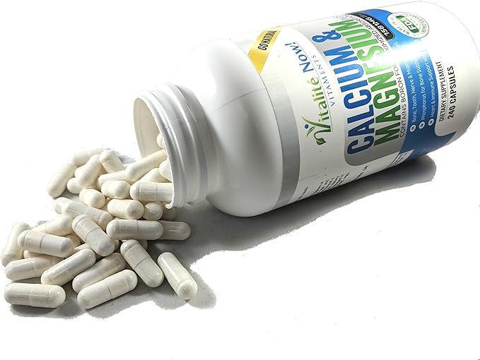 Best Calcium & Magnesium + Vitamin D3 400 400 IU 10 Forms 240 Capsules 2 Month