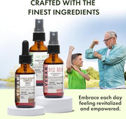 Cognitive Wellness Bundle Liquid Vitamin Trio: B12, Lions 360 Days