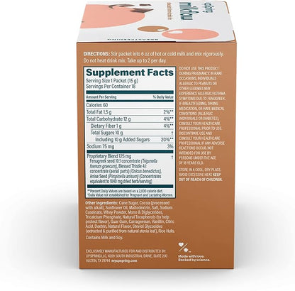UpSpring Milkflow Lactation Supplement Drink Mix 18 Servings