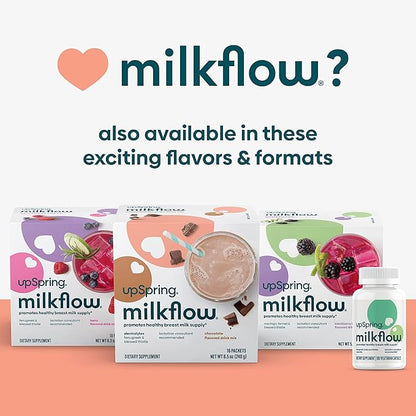 UpSpring Milkflow Lactation Supplement Drink Mix 18 Servings