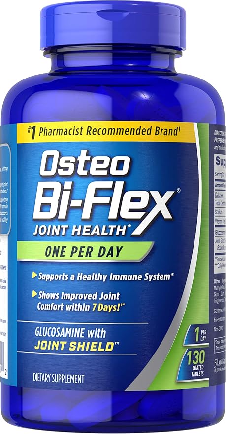 Osteo Bi-Flex Glucosamine with Vitamin D, Health,130 Coated 130 Count