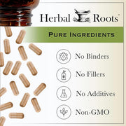 Herbal Roots Black Elderberry Capsules 4,300mg |