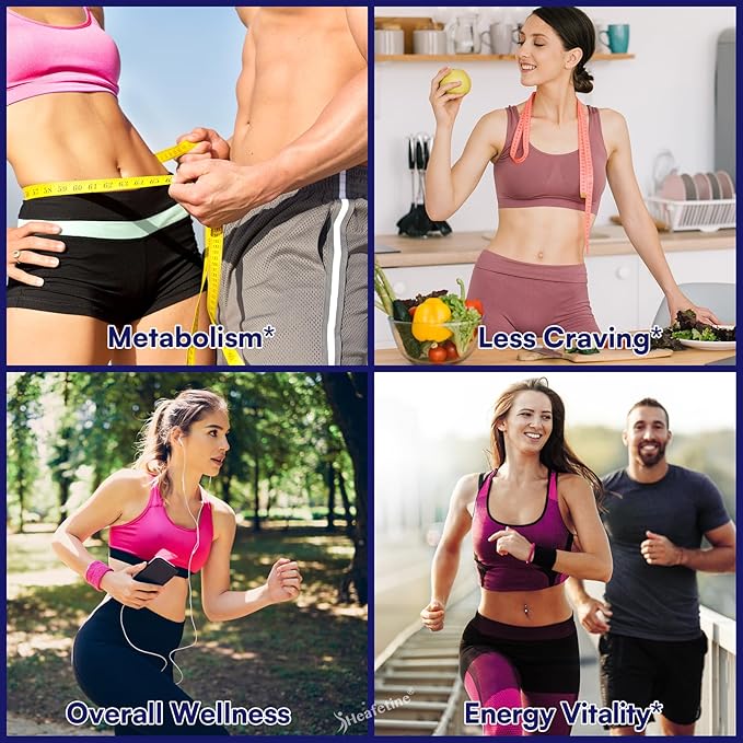 GLP-1 Supplement Support, with Naturally GLP1 Supplement Probiotic for Women & Men, Hops & Green Tea Extract, GLP 1 Supplements for Gut, Energy, GLP-1 Levels & Overall Health - 60 Capsules
