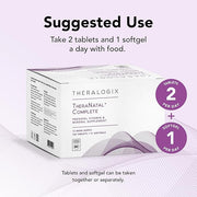 Theralogix TheraNatal Complete Prenatal Vitamin Supplement 91-Day Supply D3, Folate, B6 & 182 Tablets 91 Softgels