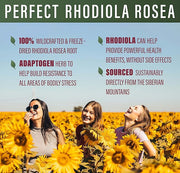 Perfect Supplements – Perfect Rhodiola Rosea 60 Capsules 2 Pack