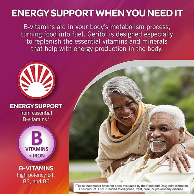 Geritol, Liquid Vitamin and Iron Supplement, 12 Oz