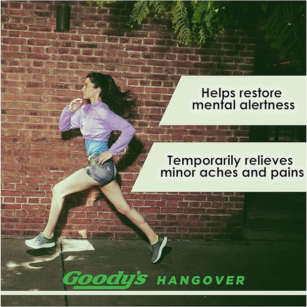 Goody's Hangover Powders, Fast Pain Relief & Boost Of Alertness, Berry Citrus Flavor Dissolve Packs, 16 Individual Packets