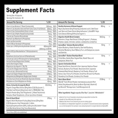 Whole Food Multivitamin for Women (120