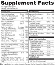 NATURELO One Daily Multivitamin for Women 50+ (Iron 50 - 60 Capsules 2 Month